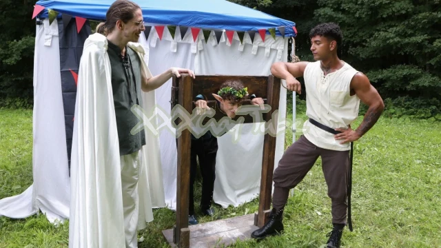 Men Fucked At The Renaissance Fair One-on-one, American Man, Cum Shot, Bareback, Outdoors, Sex, Latin, Anal