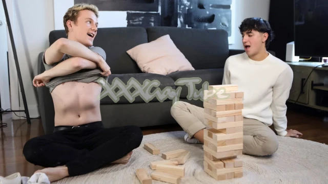 TwinkPop Another Dick Hits The Wall Blond Hair Interracial Australian Man Blowjob Latin Gay Facial